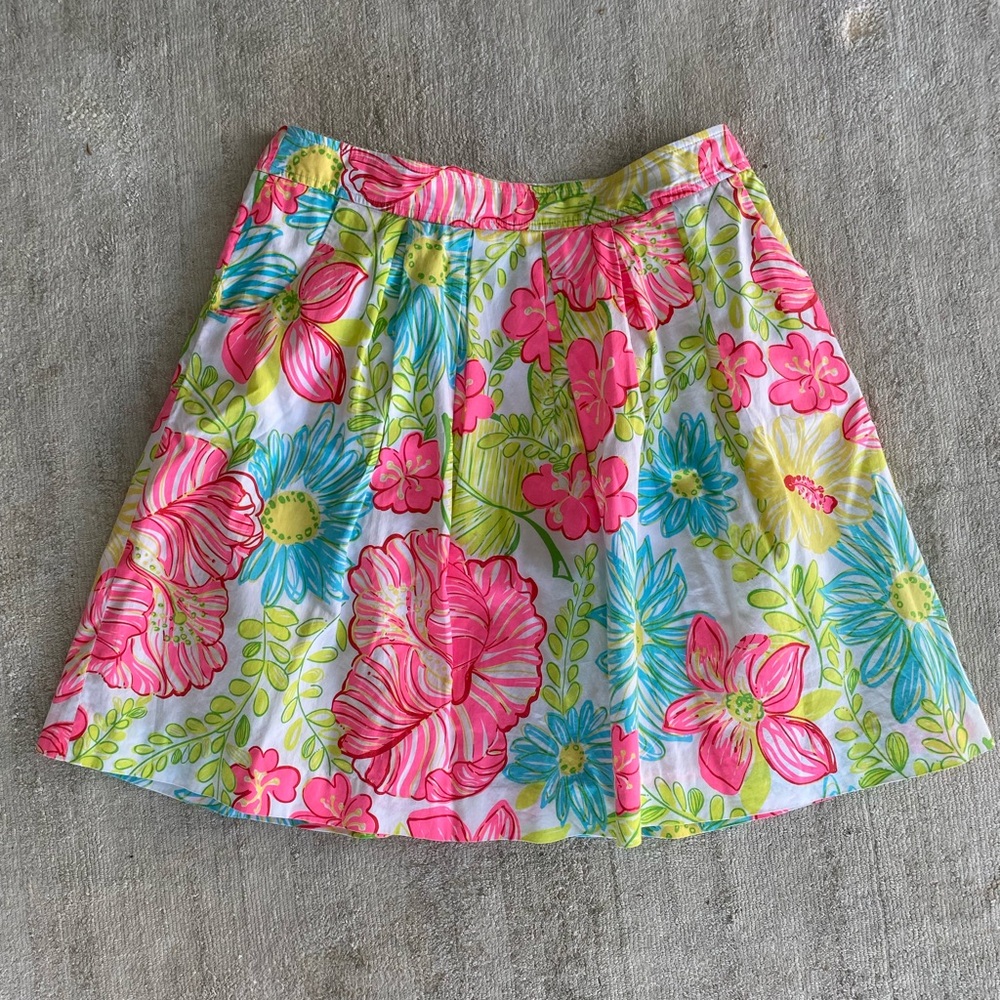 Beautiful floral Lilly Pulitzer skirt